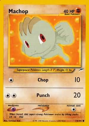 Machop (73/105) [Neo Destiny Unlimited] | The Time Vault CA