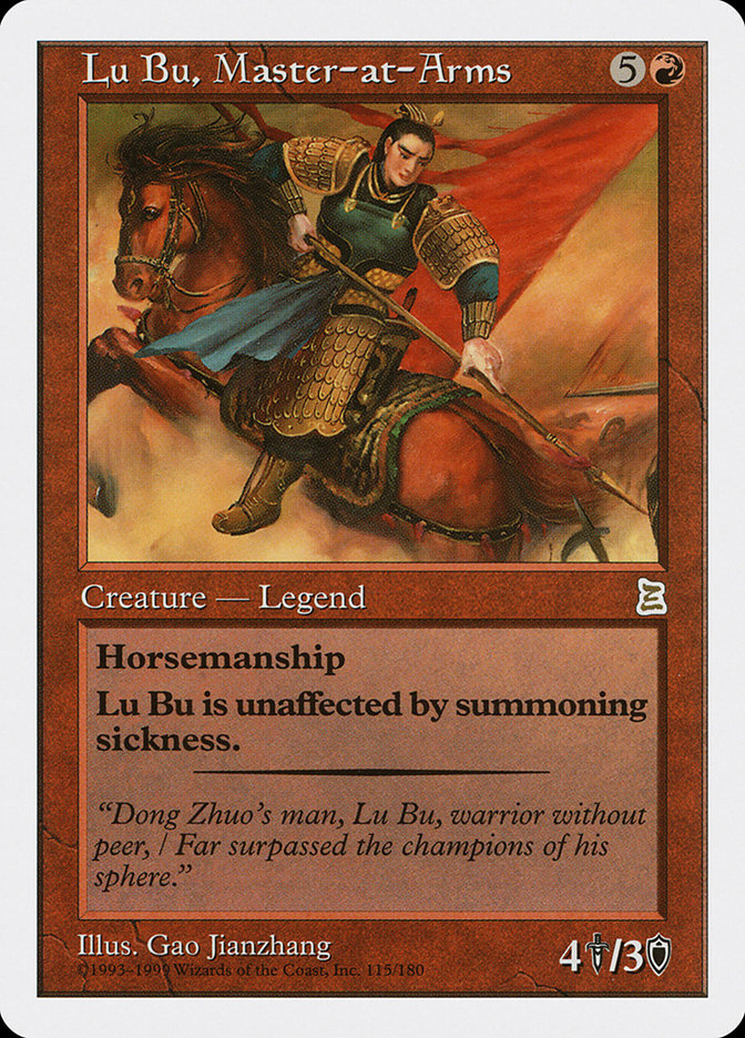 Lu Bu, Master-at-Arms [Portal Three Kingdoms] | The Time Vault CA