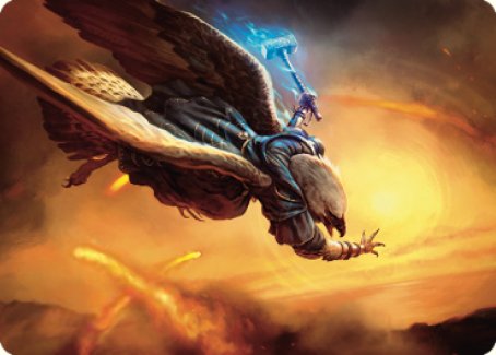 Battlewing Mystic Art Card [Dominaria United Art Series] | The Time Vault CA