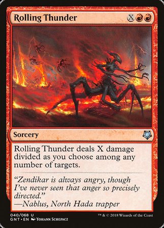 Rolling Thunder [Game Night] | The Time Vault CA