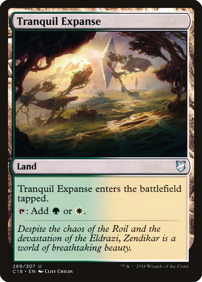 Tranquil Expanse [Commander 2018] | The Time Vault CA