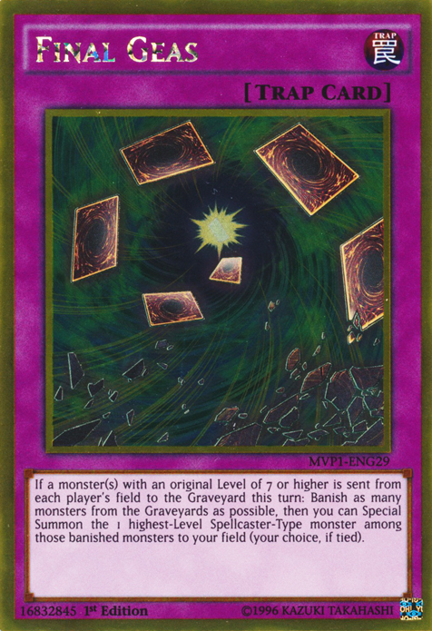 Final Geas [MVP1-ENG29] Gold Rare | The Time Vault CA