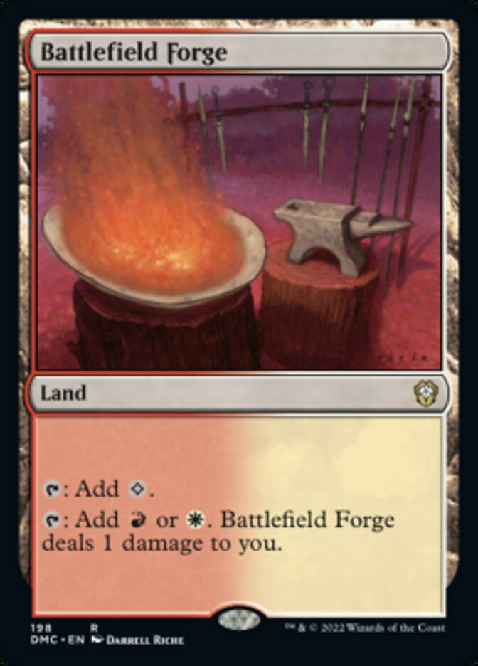 Battlefield Forge [Dominaria United Commander] | The Time Vault CA