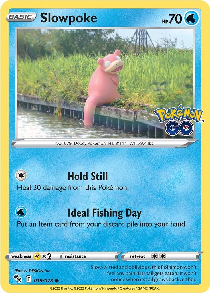 Slowpoke (019/078) [Pokémon GO] | The Time Vault CA