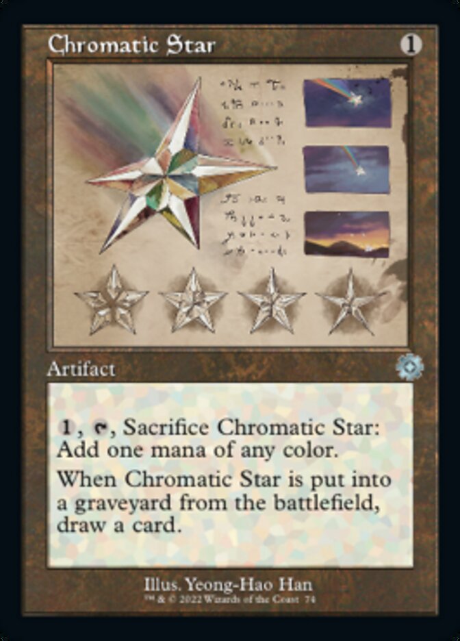 Chromatic Star (Retro Schematic) [The Brothers' War Retro Artifacts] | The Time Vault CA