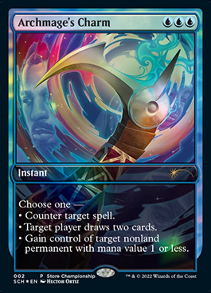 Archmage's Charm (Extended Art) [Store Championships 2022] | The Time Vault CA