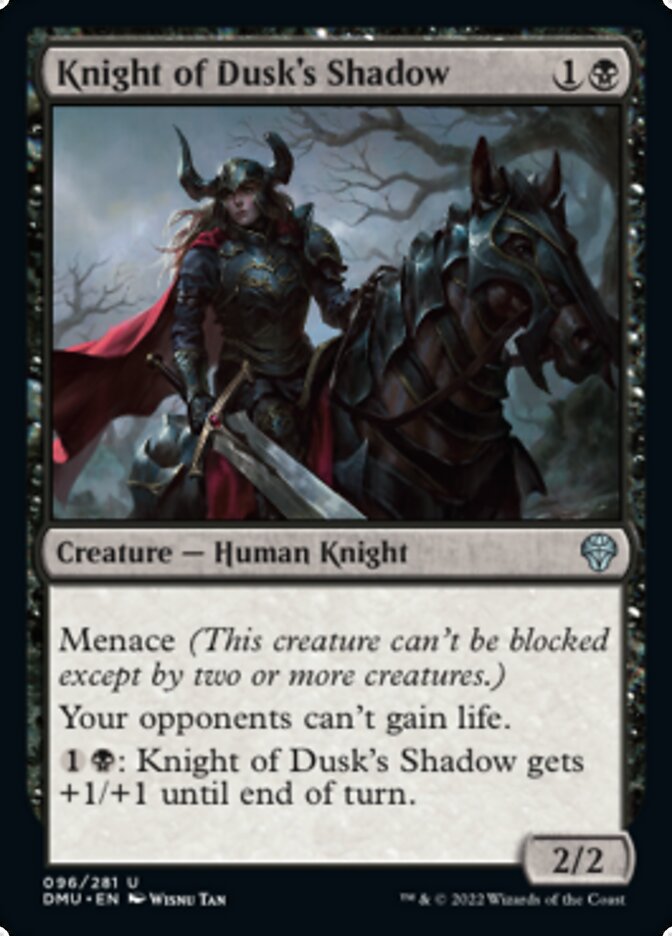 Knight of Dusk's Shadow [Dominaria United] | The Time Vault CA