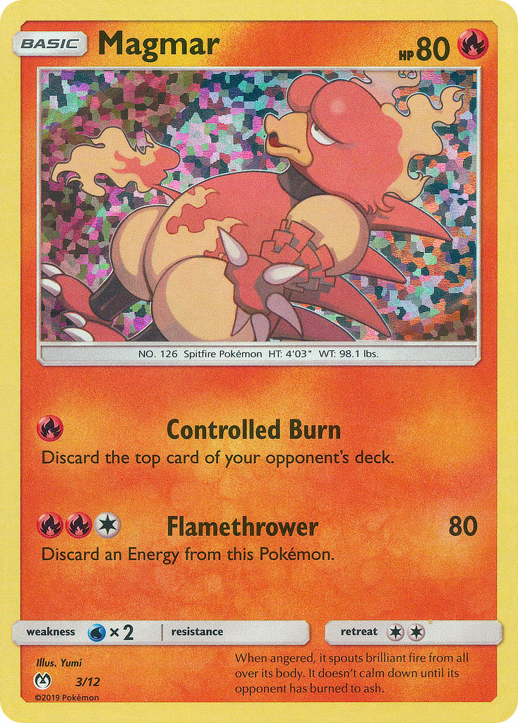 Magmar (3/12) [McDonald's Promos: 2019 Collection] | The Time Vault CA