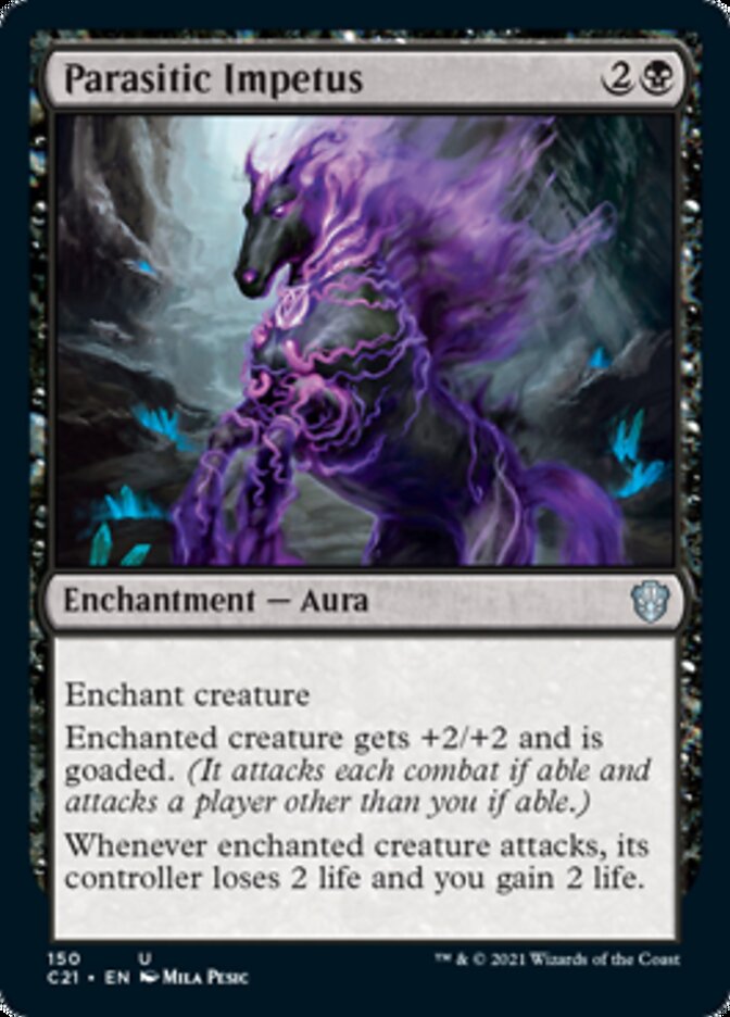 Parasitic Impetus [Commander 2021] | The Time Vault CA