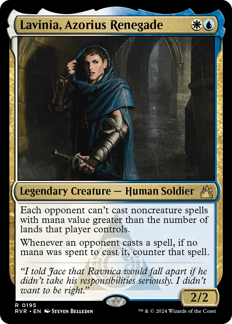 Lavinia, Azorius Renegade [Ravnica Remastered] | The Time Vault CA