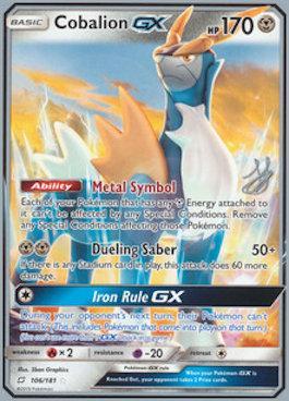 Cobalion GX (106/181) (Perfection - Henry Brand) [World Championships 2019] | The Time Vault CA