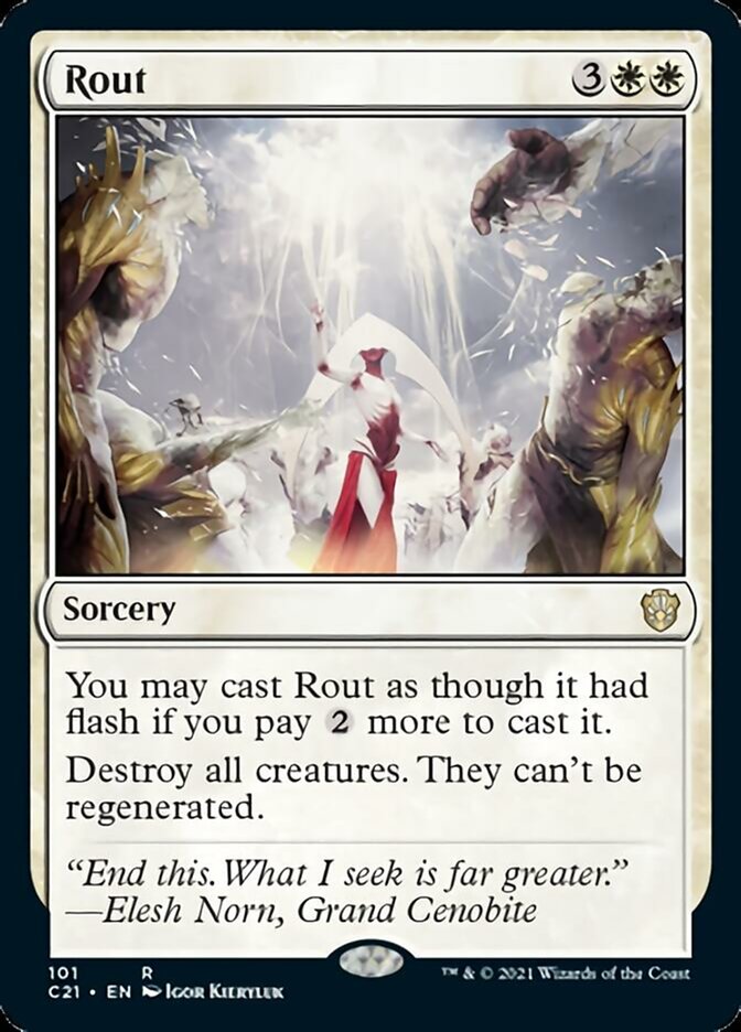 Rout [Commander 2021] | The Time Vault CA