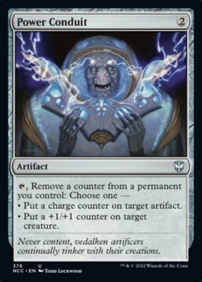 Power Conduit [Streets of New Capenna Commander] | The Time Vault CA