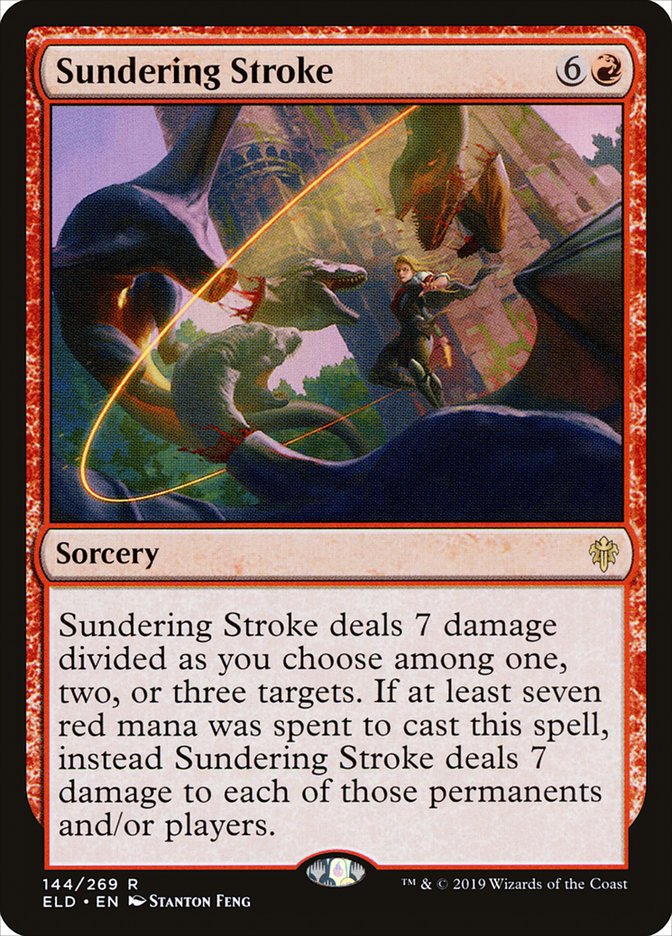 Sundering Stroke [Throne of Eldraine] | The Time Vault CA