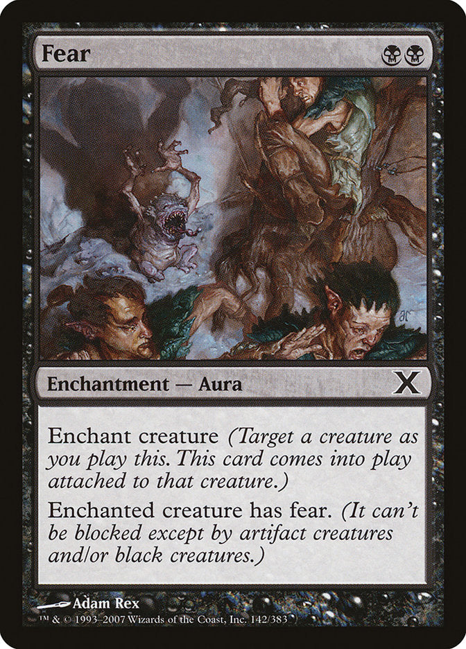 Fear [Tenth Edition] | The Time Vault CA