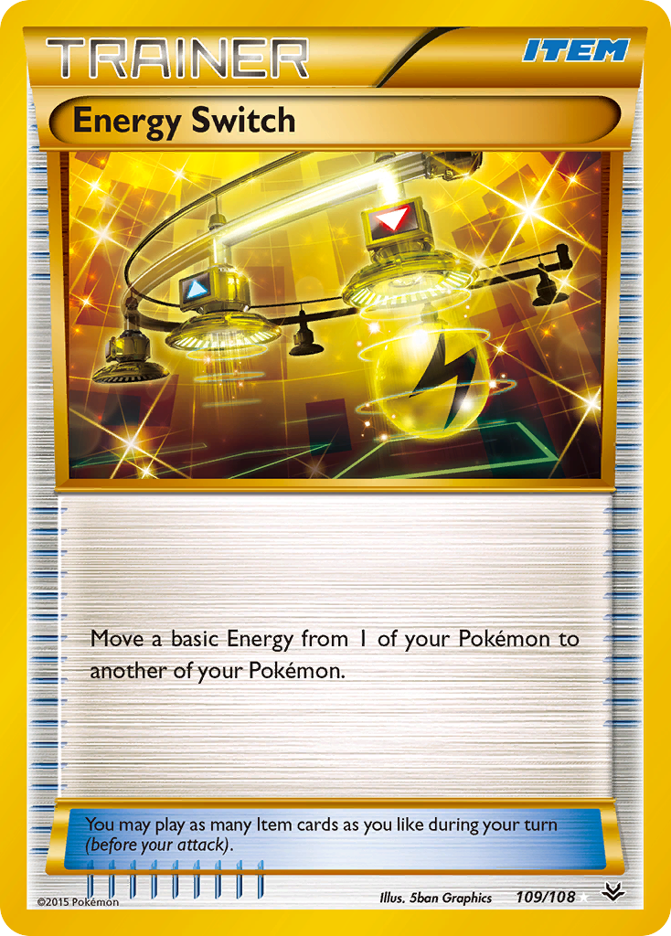 Energy Switch (109/108) [XY: Roaring Skies] | The Time Vault CA
