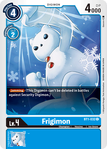 Frigimon [BT1-032] [Release Special Booster Ver.1.0] | The Time Vault CA