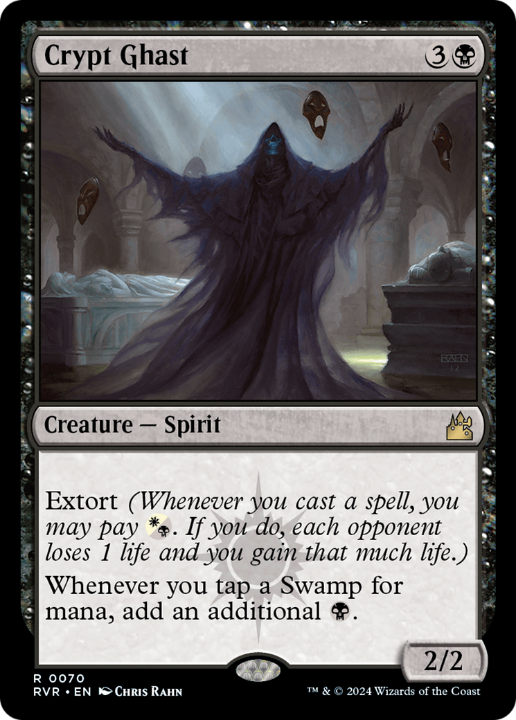 Crypt Ghast [Ravnica Remastered] | The Time Vault CA