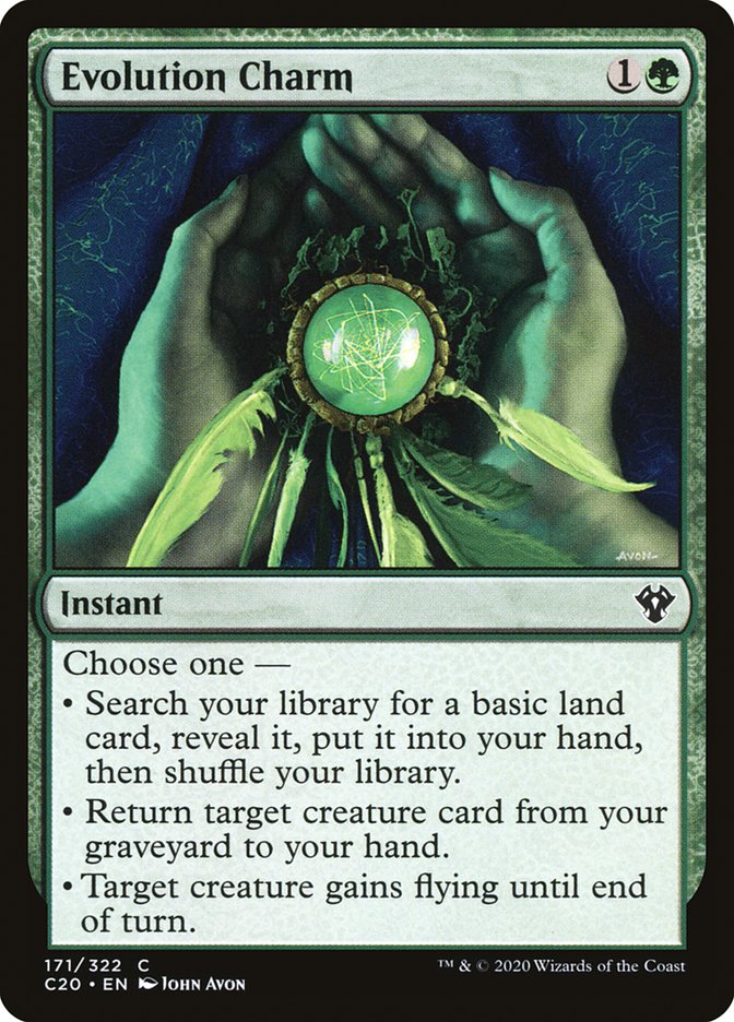 Evolution Charm [Commander 2020] | The Time Vault CA