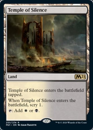 Temple of Silence [Core Set 2021] | The Time Vault CA