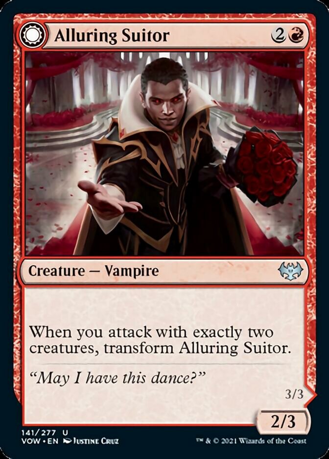 Alluring Suitor // Deadly Dancer [Innistrad: Crimson Vow] | The Time Vault CA