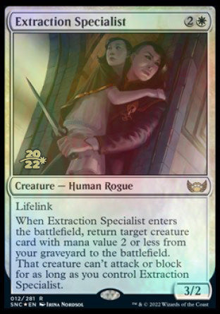 Extraction Specialist [Streets of New Capenna Prerelease Promos] | The Time Vault CA