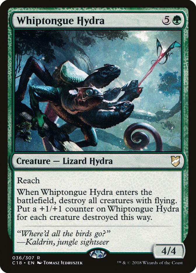Whiptongue Hydra [Commander 2018] | The Time Vault CA