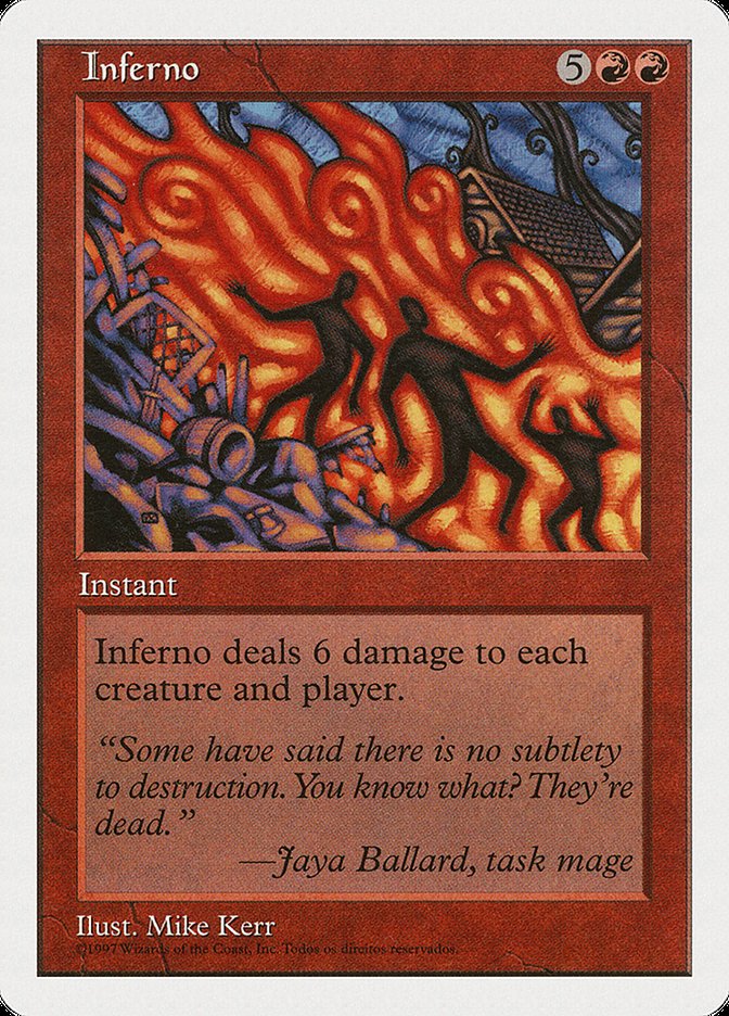 Inferno (Portuguese Copyright) [Fifth Edition] | The Time Vault CA