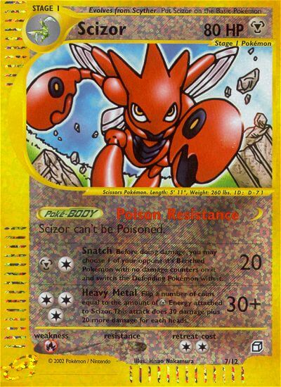 Scizor (7/12) [Box Topper] | The Time Vault CA