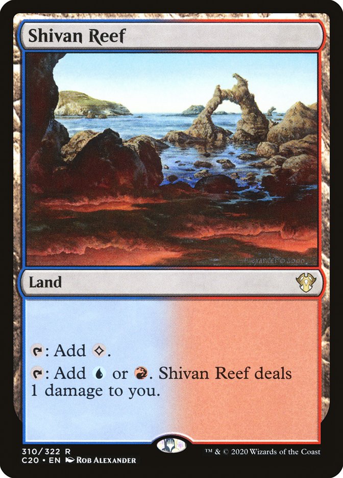 Shivan Reef [Commander 2020] | The Time Vault CA