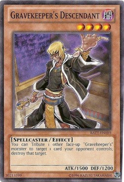 Gravekeeper's Descendant [BATT-EN010] Starfoil Rare | The Time Vault CA