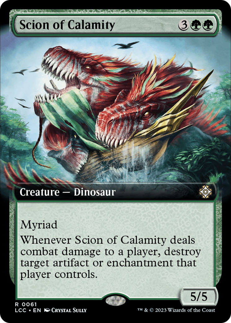 Scion of Calamity (Extended Art) [The Lost Caverns of Ixalan Commander] | The Time Vault CA