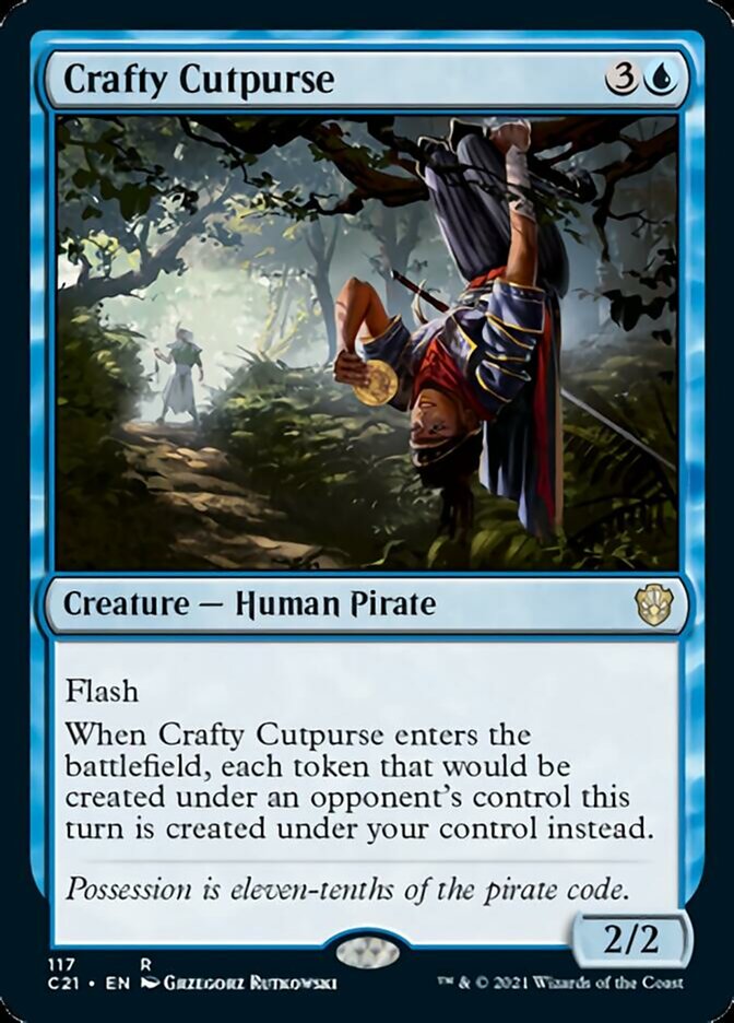 Crafty Cutpurse [Commander 2021] | The Time Vault CA