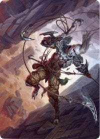 Akiri, Fearless Voyager Art Card [Zendikar Rising Art Series] | The Time Vault CA