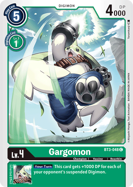 Gargomon [BT3-048] [Release Special Booster Ver.1.5] | The Time Vault CA