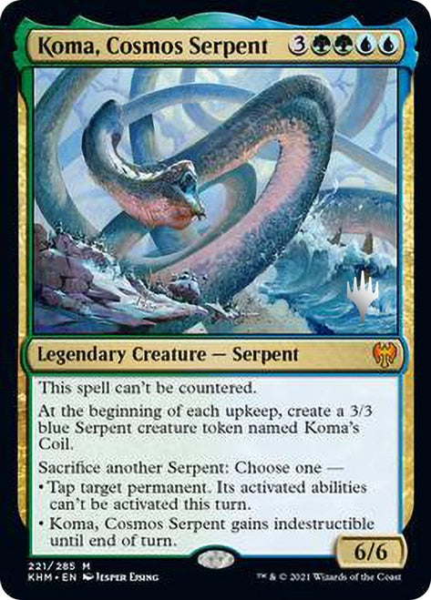 Koma, Cosmos Serpent [Kaldheim Promo Pack] | The Time Vault CA