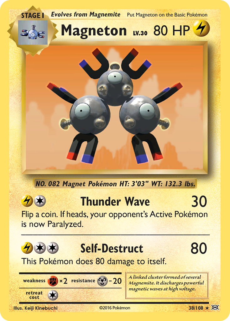 Magneton (38/108) [XY: Evolutions] | The Time Vault CA