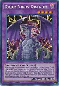 Doom Virus Dragon [DRL2-EN003] Secret Rare | The Time Vault CA