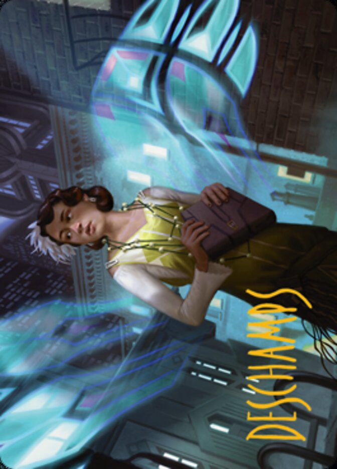 Giada, Font of Hope 1 Art Card (Gold-Stamped Signature) [Streets of New Capenna Art Series] | The Time Vault CA