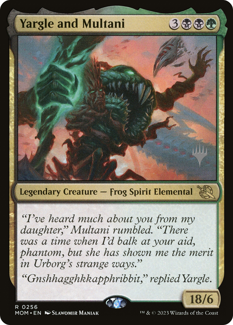 Yargle and Multani (Promo Pack) [March of the Machine Promos] | The Time Vault CA