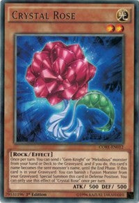 Crystal Rose [CORE-EN012] Rare | The Time Vault CA