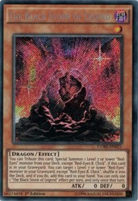 The Black Stone of Legend [CORE-EN021] Secret Rare | The Time Vault CA