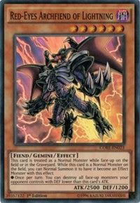 Red-Eyes Archfiend of Lightning [CORE-EN023] Super Rare | The Time Vault CA