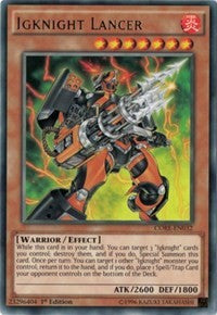Igknight Lancer [CORE-EN032] Rare | The Time Vault CA