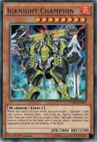 Igknight Champion [CORE-EN033] Rare | The Time Vault CA