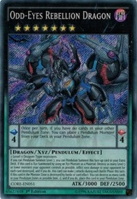 Odd-Eyes Rebellion Dragon [CORE-EN051] Secret Rare | The Time Vault CA