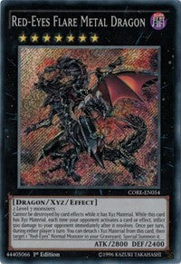 Red-Eyes Flare Metal Dragon [CORE-EN054] Secret Rare | The Time Vault CA