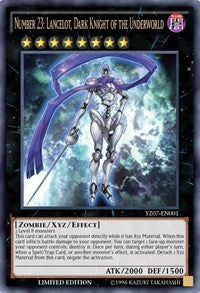 Number 23: Lancelot, Dark Knight of the Underworld [YZ07-EN001] Ultra Rare | The Time Vault CA