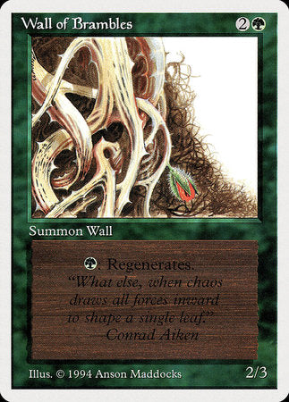 Wall of Brambles [Summer Magic / Edgar] | The Time Vault CA