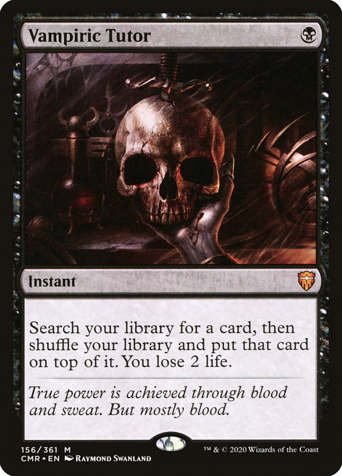 Vampiric Tutor [Commander Legends] | The Time Vault CA